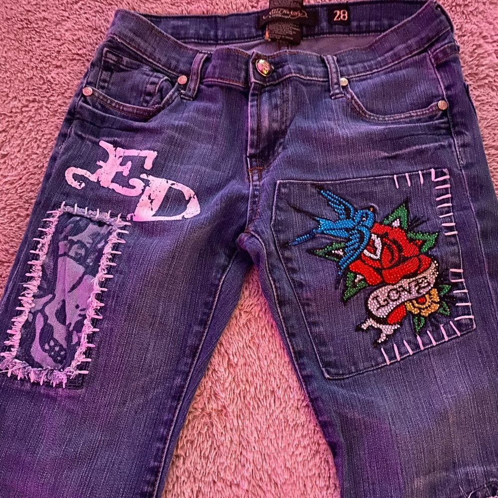 VINTAGE ED HARDY JEANS